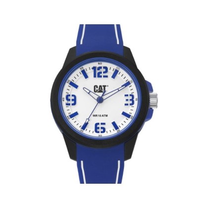 CAT LINEVOLT LZ-110-26-226 Analog Blue Silicone Strap Men Watch
